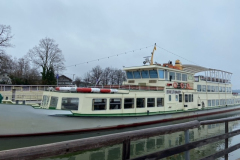 Turistična ladja, jezero Chiemsee 